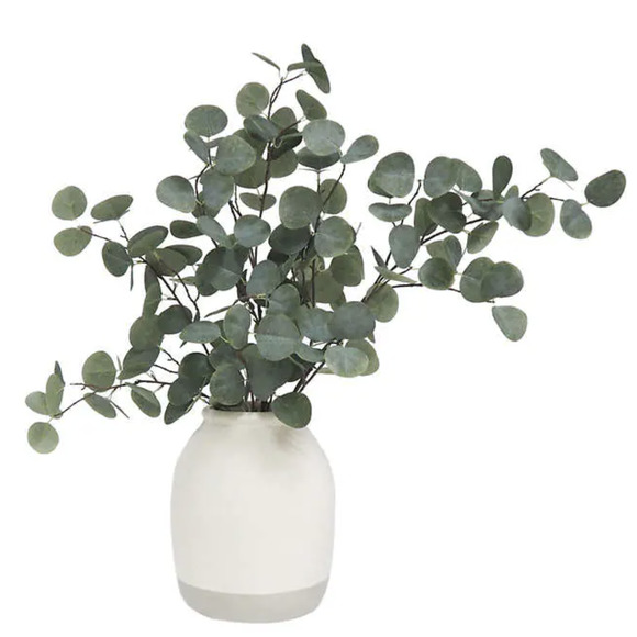 CG HUNTER Accents Cg Hunter Lifelike Faux Eucalyptus Arrangement
